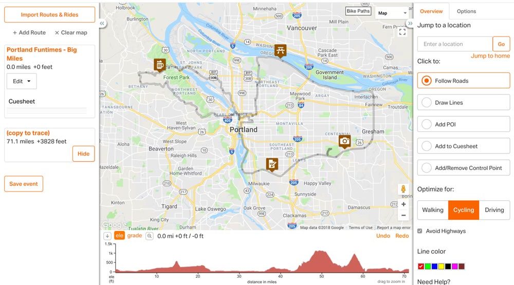 Trace Tool | Ride With GPS Help