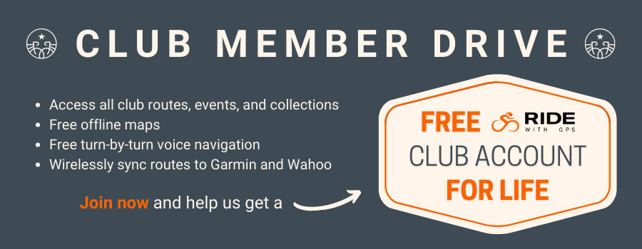 Club Member Benefits – Ride with GPS Help Center