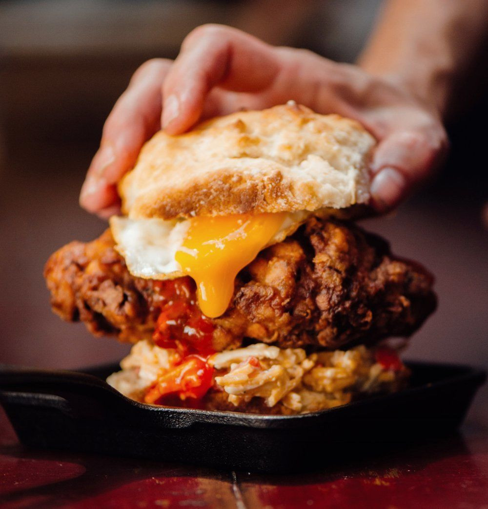 Ginger and Baker Chicken Biscuit