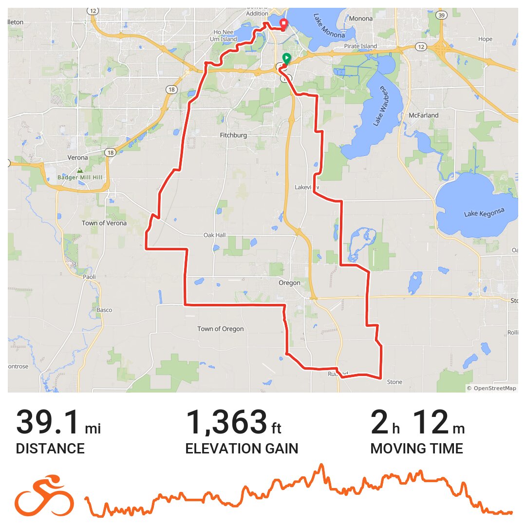 06/16/16 - A bike ride in Dane County, WI