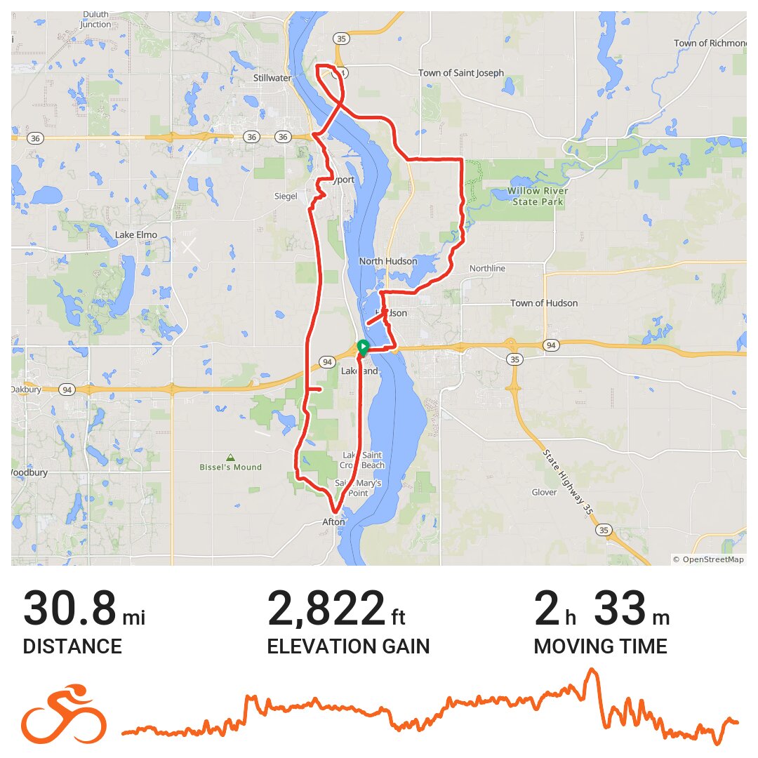 09/06/22 - A bike ride in Lakeland, MN