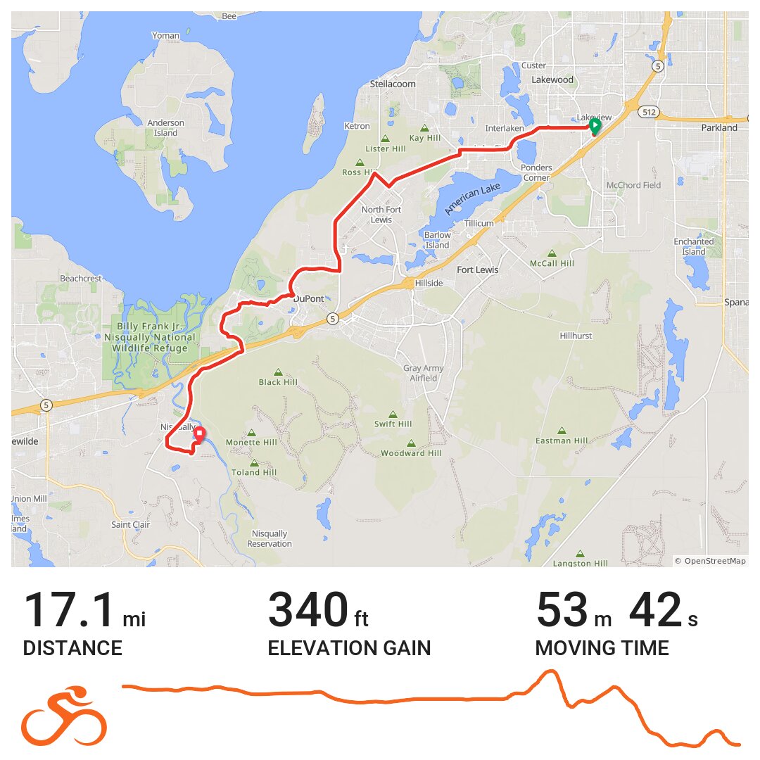 Road Ride to Lakewood · Ride with GPS