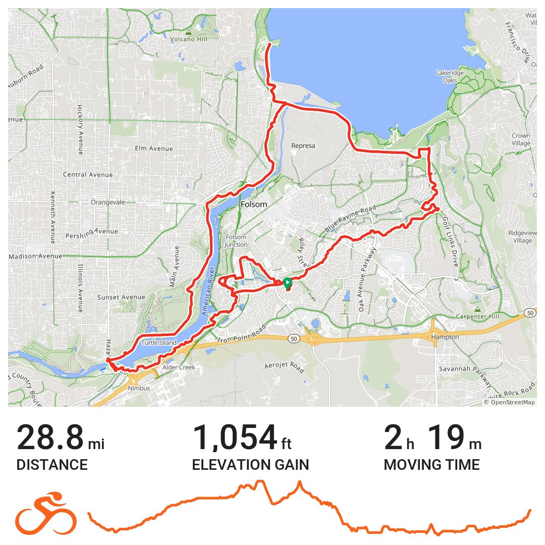 11/10/16 - A bike ride in Folsom, CA