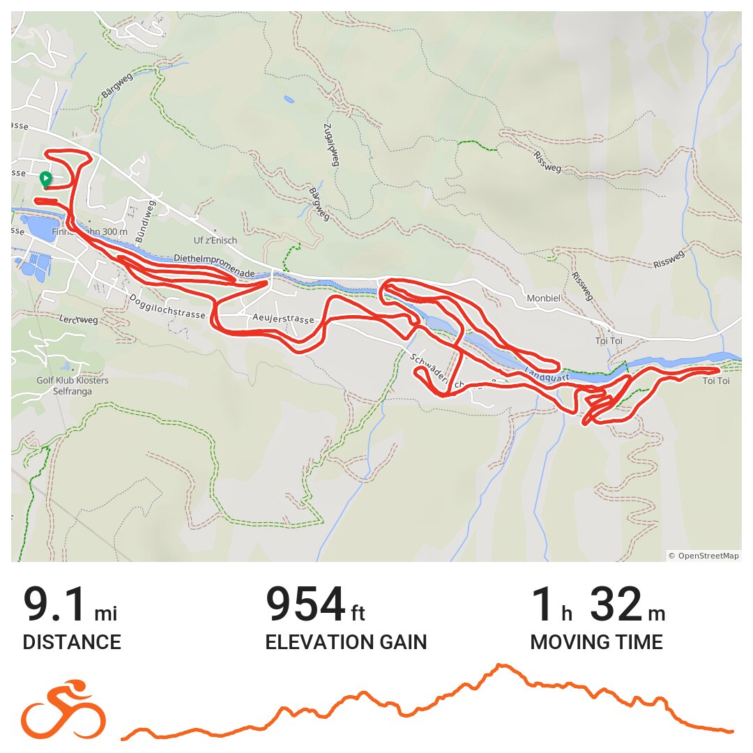 03/05/17 - A bike ride in Klosters-Serneus, Graubünden - Grigioni ...