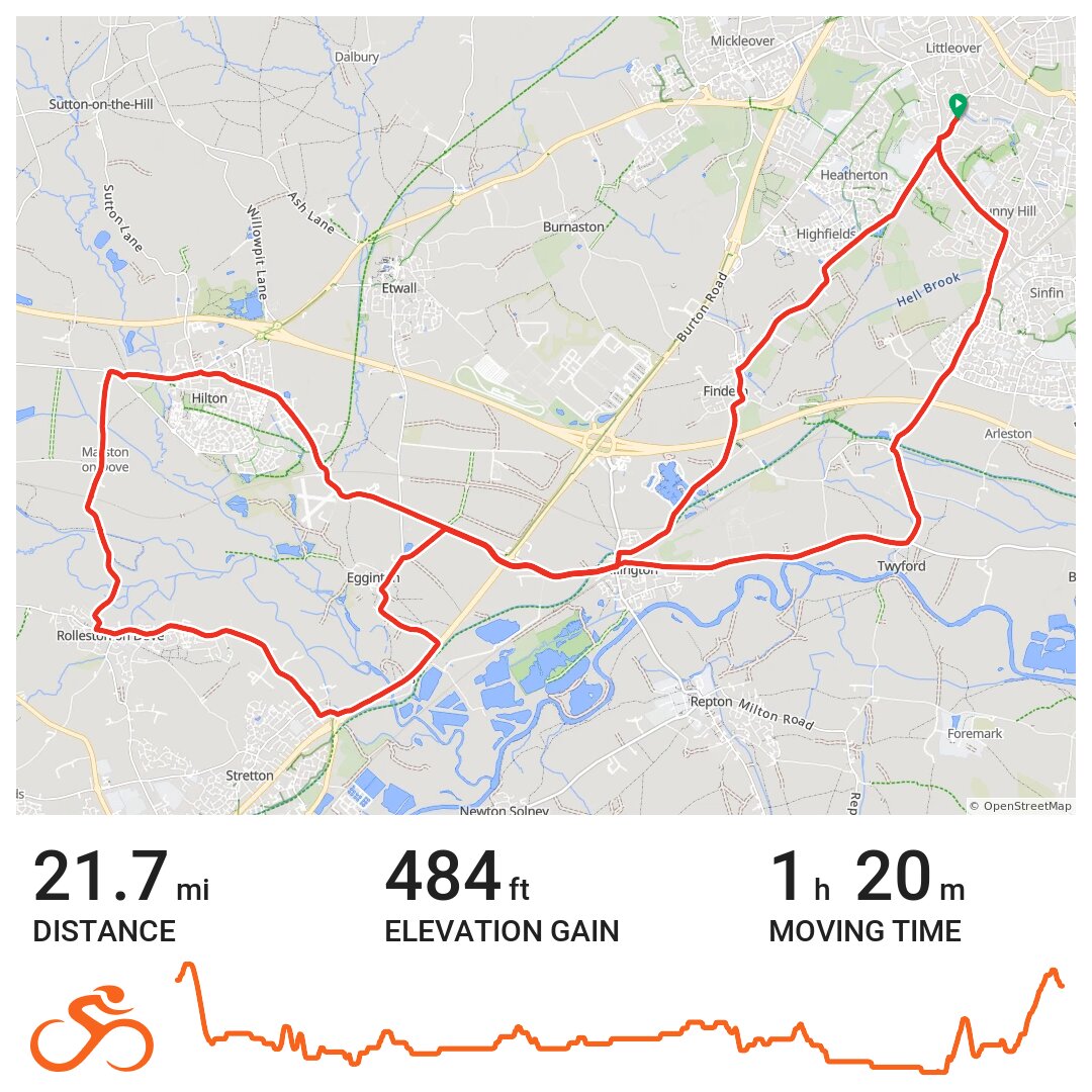 05/19/13 A bike ride in Derby, England