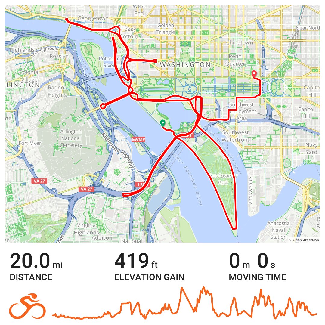 DC Bike Ride 2023 · Ride with GPS