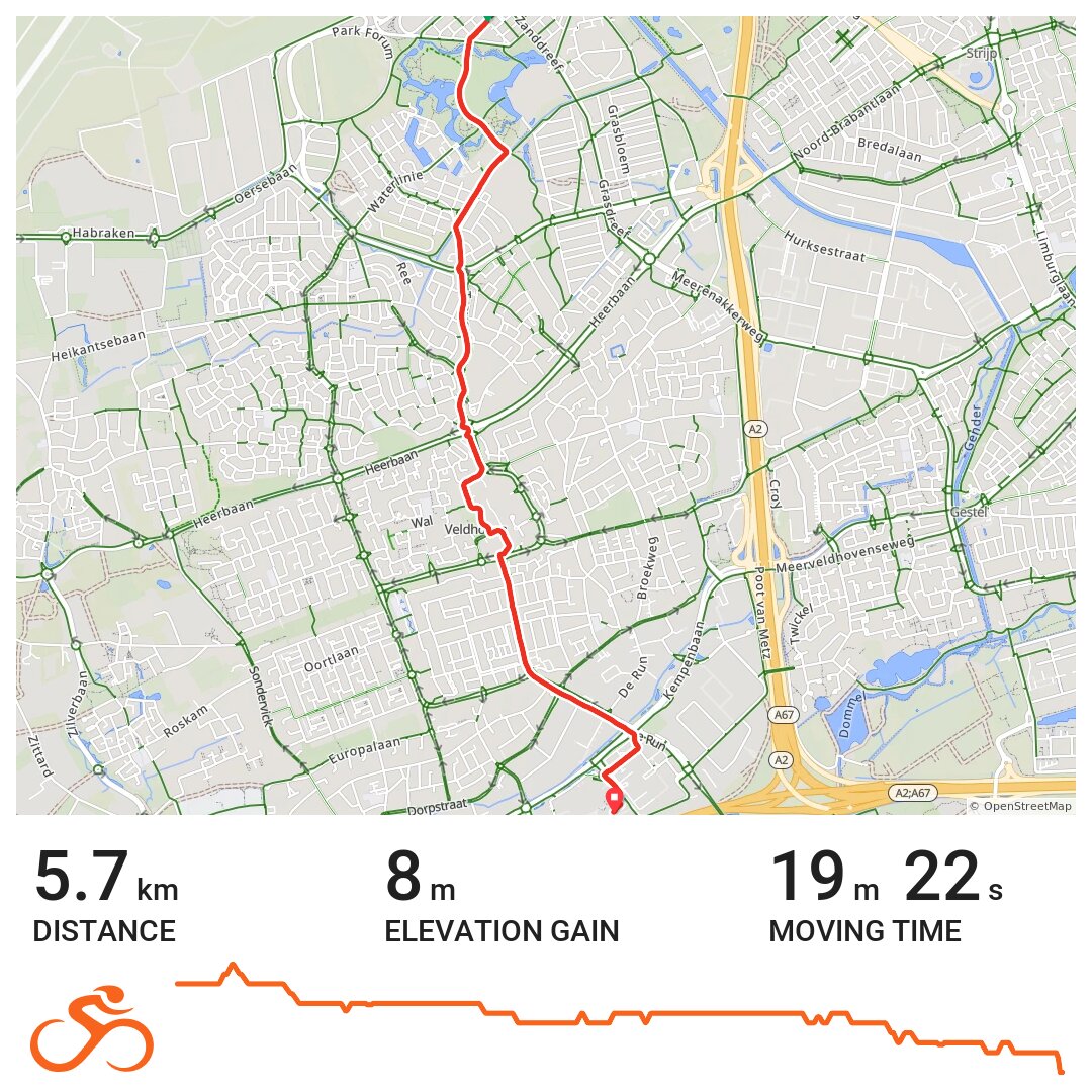 12/04/17 A bike ride in Eindhoven, NoordBrabant