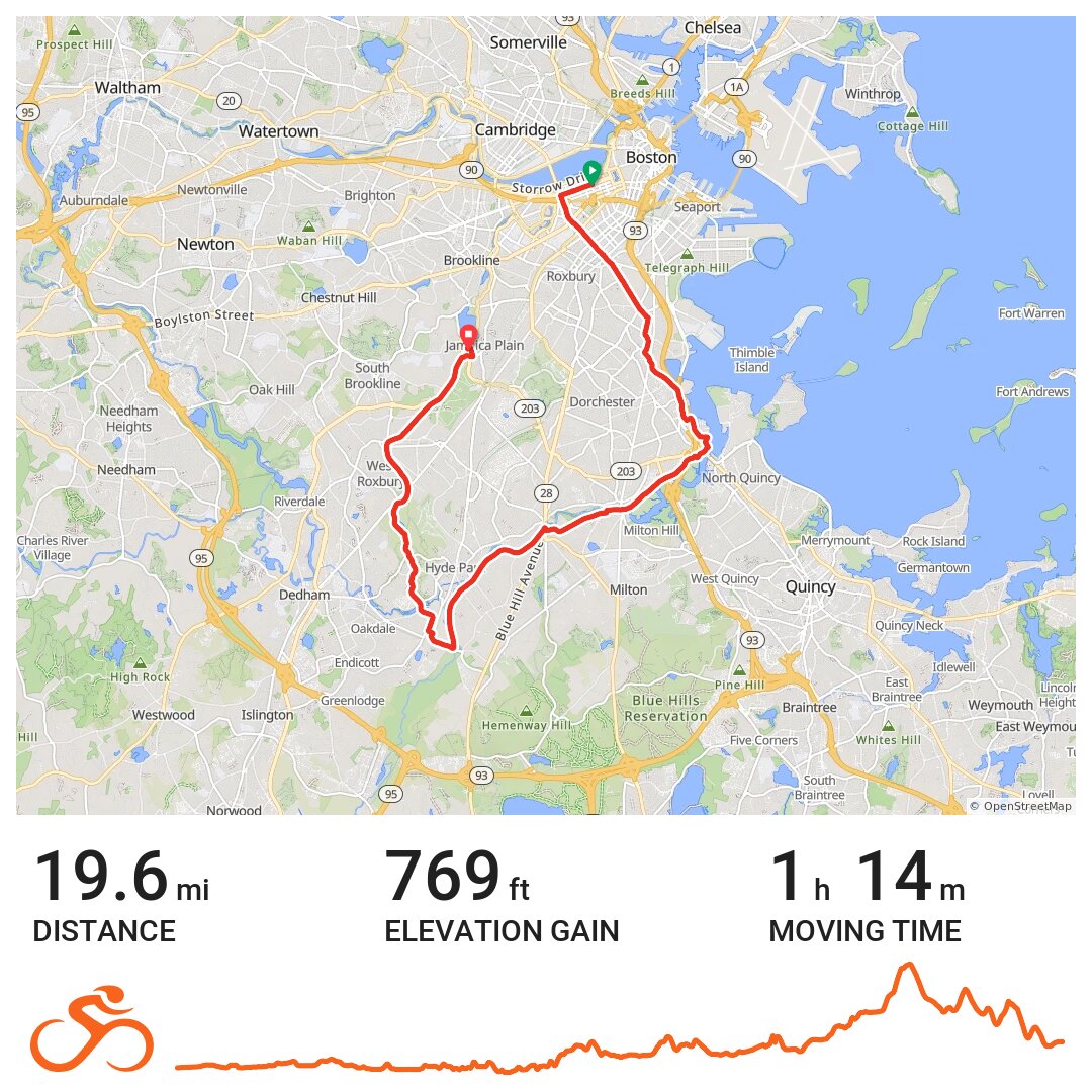 05/01/17 A bike ride in Boston, MA