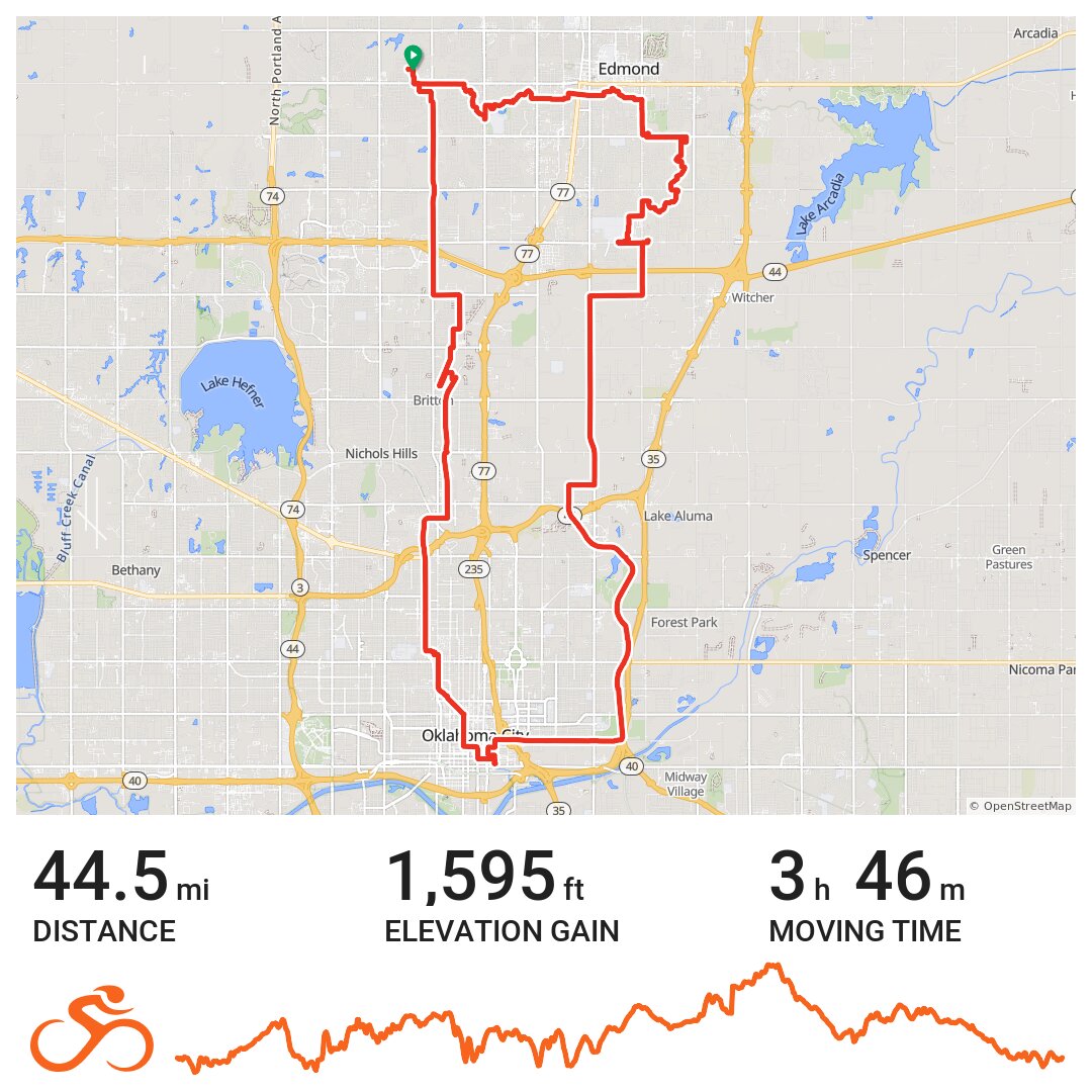 06/23/13 - A bike ride in Oklahoma City, OK