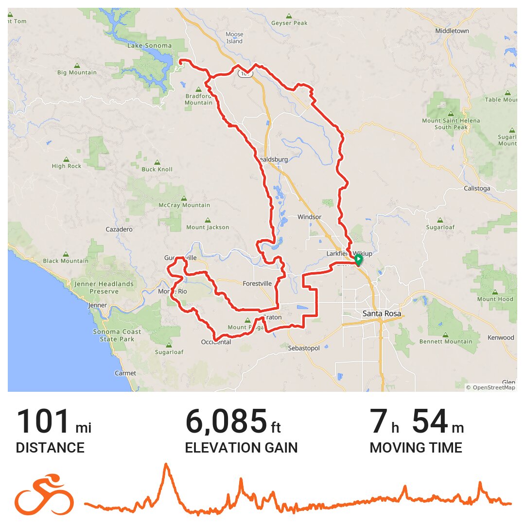 Wine Country Century · Ride with GPS