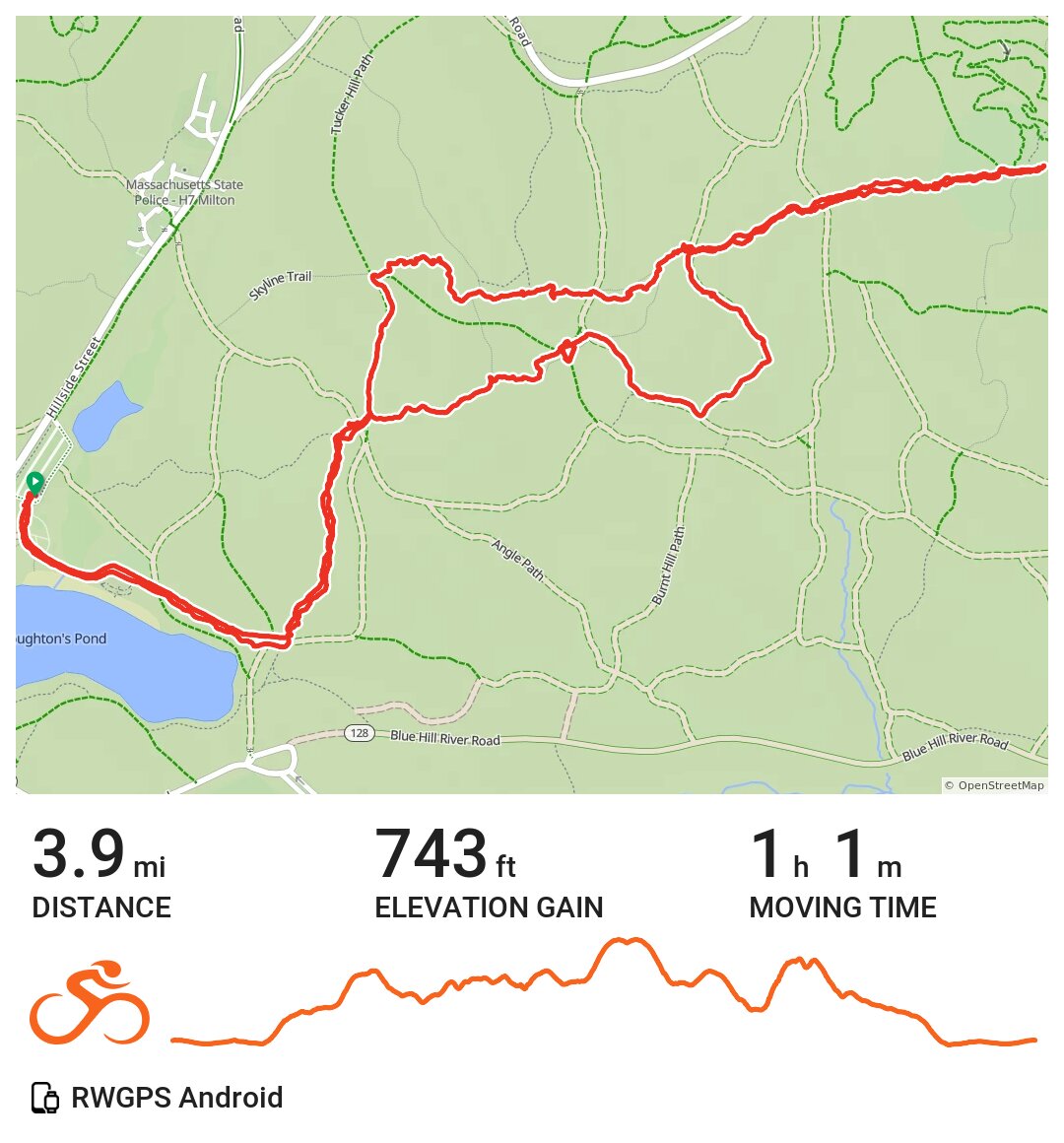 Hike Mary R to Buck, Tucker back · Ride with GPS