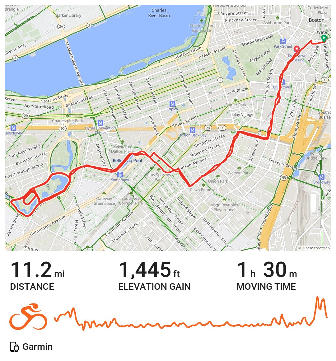 06/20/17 A bike ride in Boston, MA