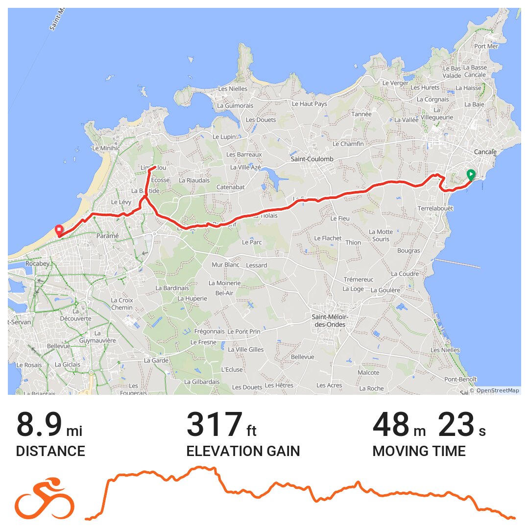 To Saint-Malo rd. 2 · Ride with GPS