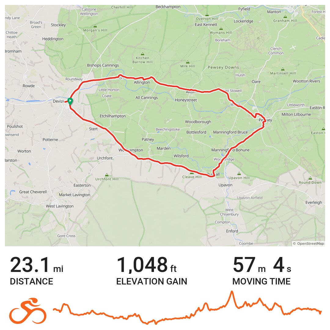 07/27/17 - A bike ride in Devizes, England