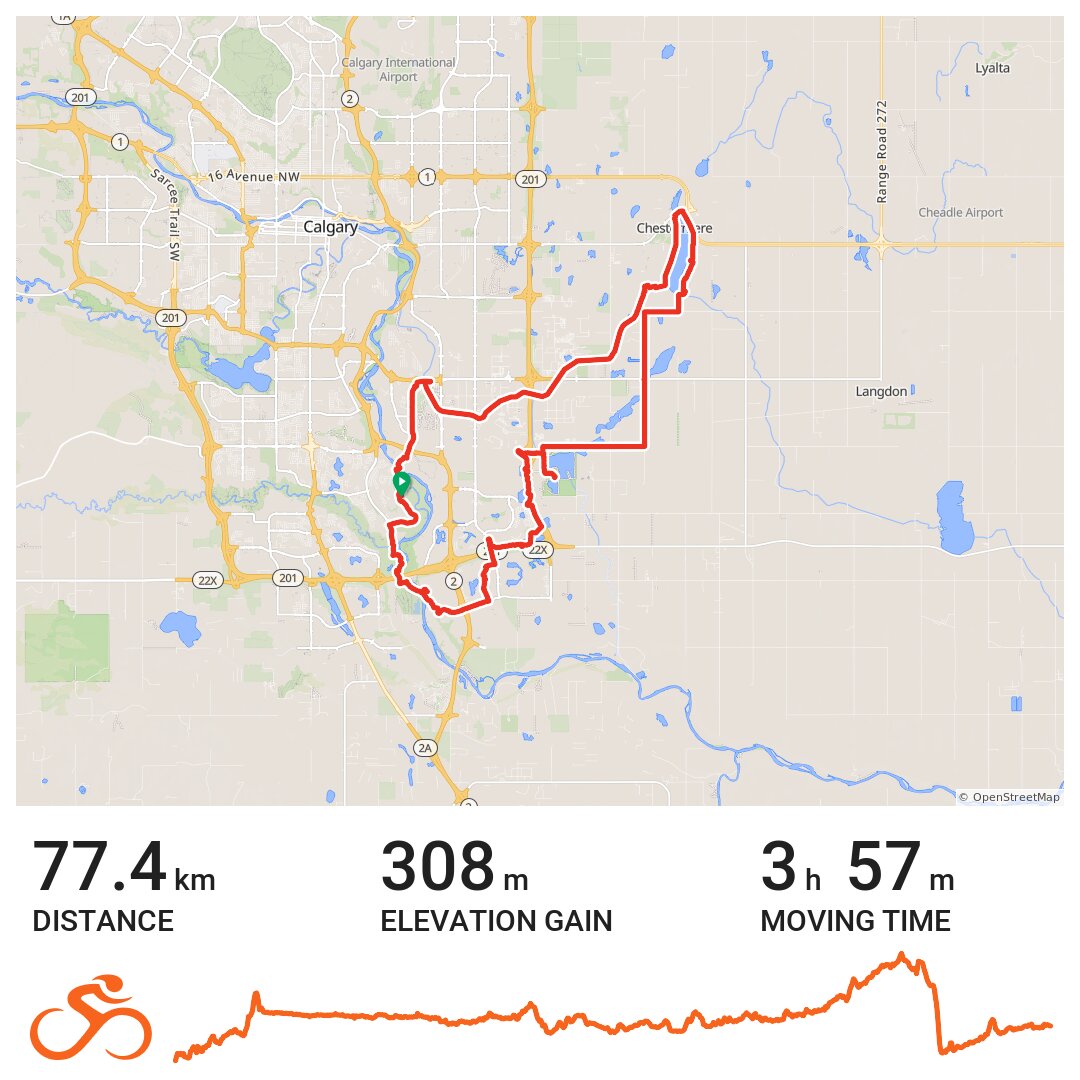 Calgary Road Cycling · Ride with GPS