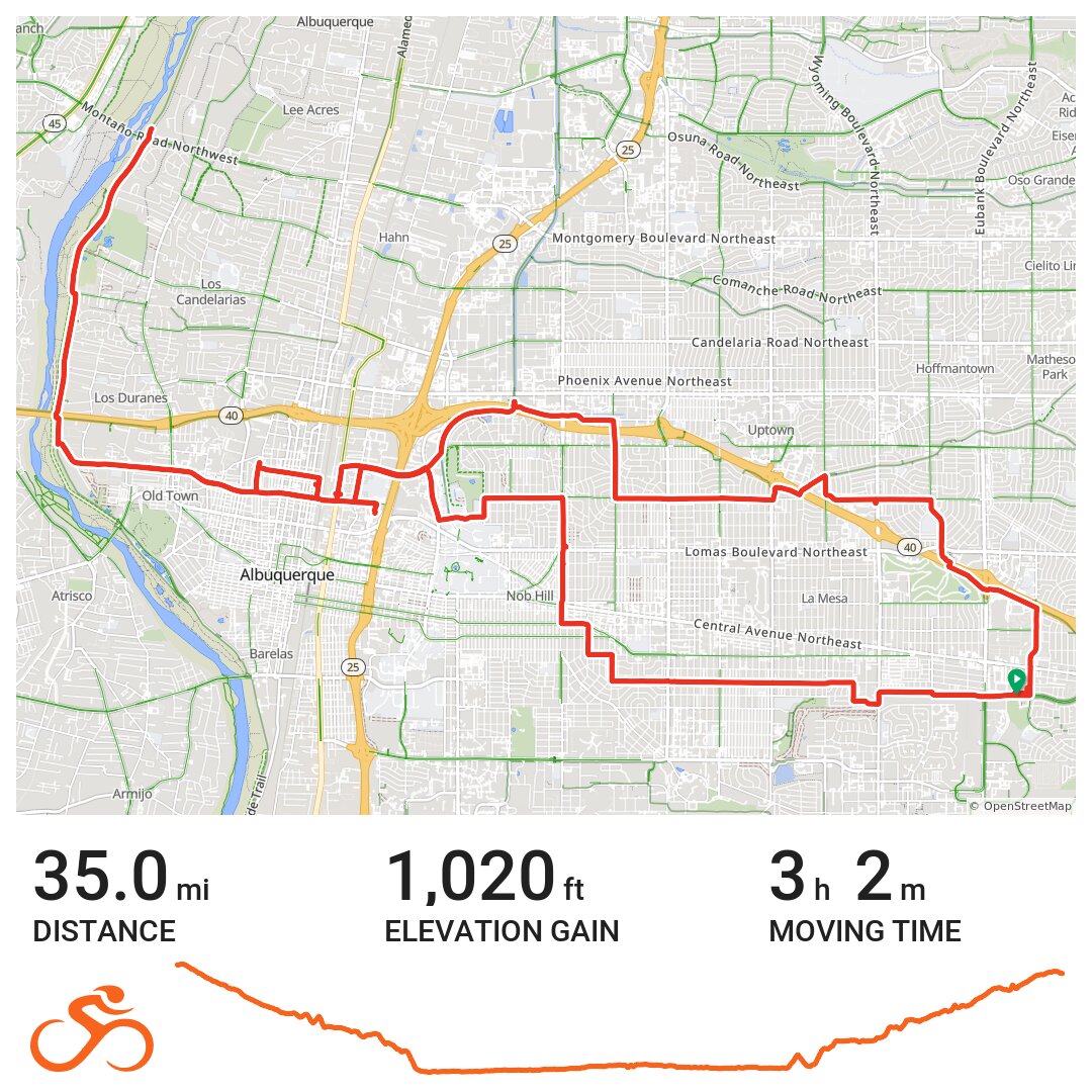 Day of the Tread (Custom Route) · Ride with GPS