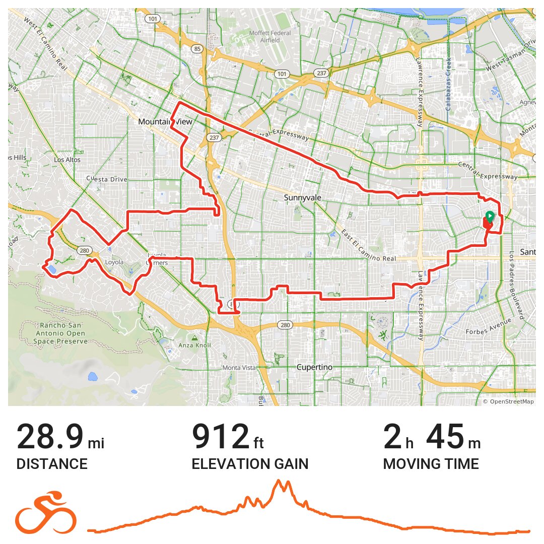 ACTC ride led by Terry Kreiter 27 A bike ride in Santa Clara, CA