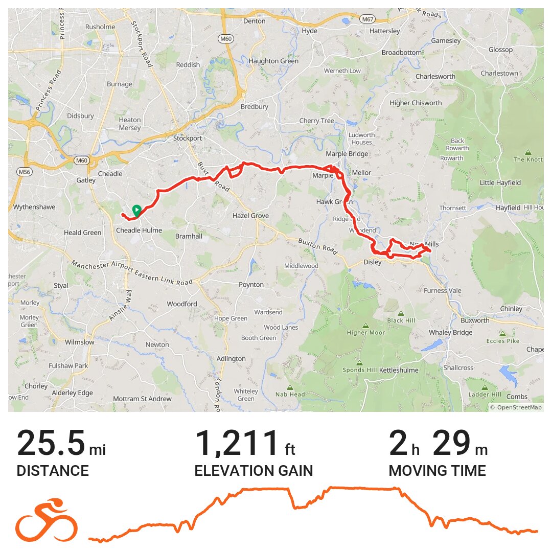 05/22/13 A bike ride in Stockport, England