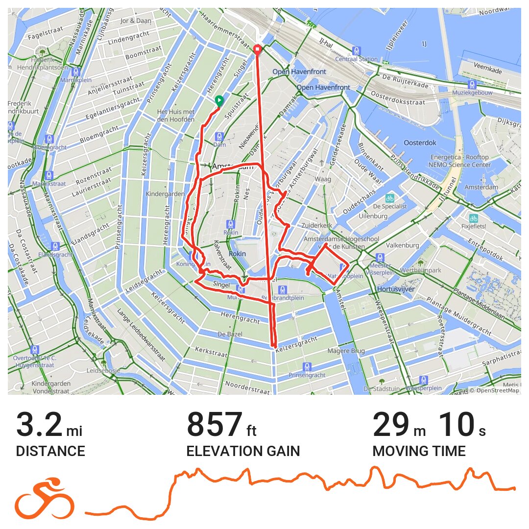 Amsterdam city ride A bike ride in Amsterdam, NoordHolland