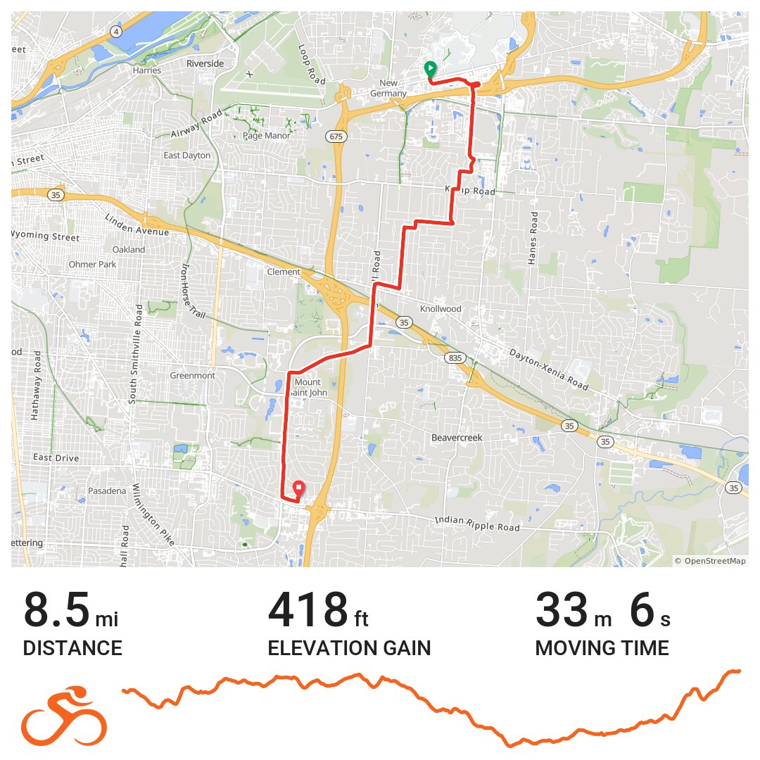 06/26/18 - A bike ride in Beavercreek, OH