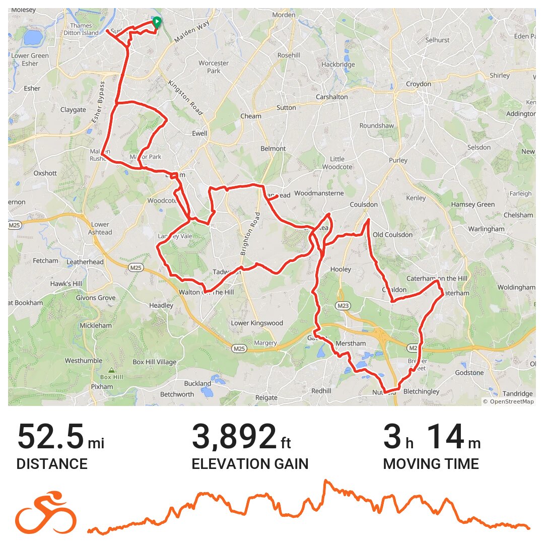 08/11/13 A bike ride in Royal Borough of Kingston upon Thames, England