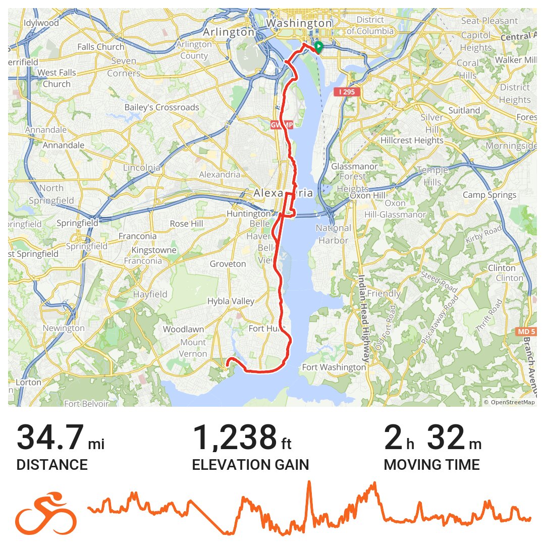 mount vernon bike trail map