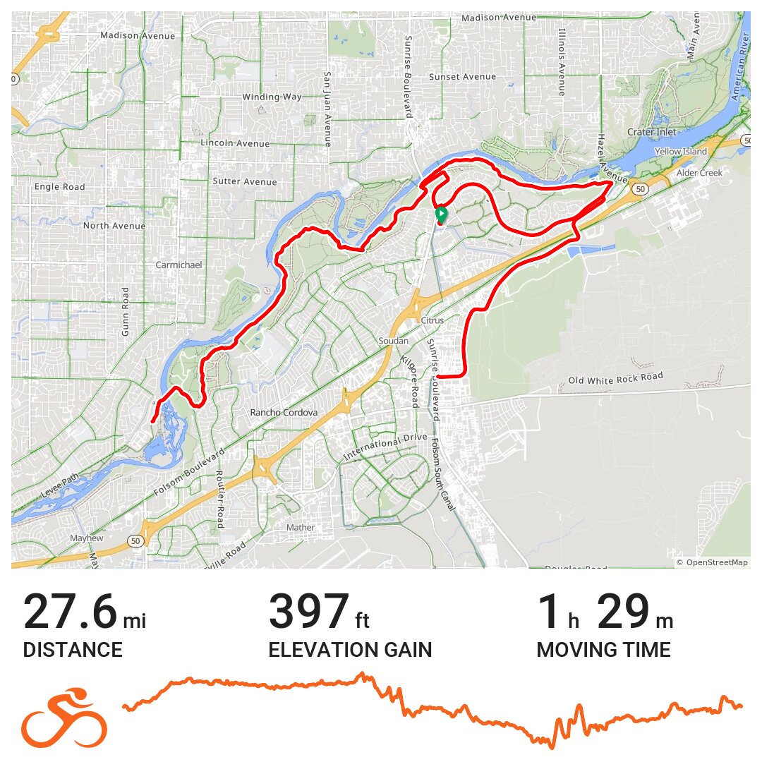 03/14/10 A bike ride in Gold River, CA