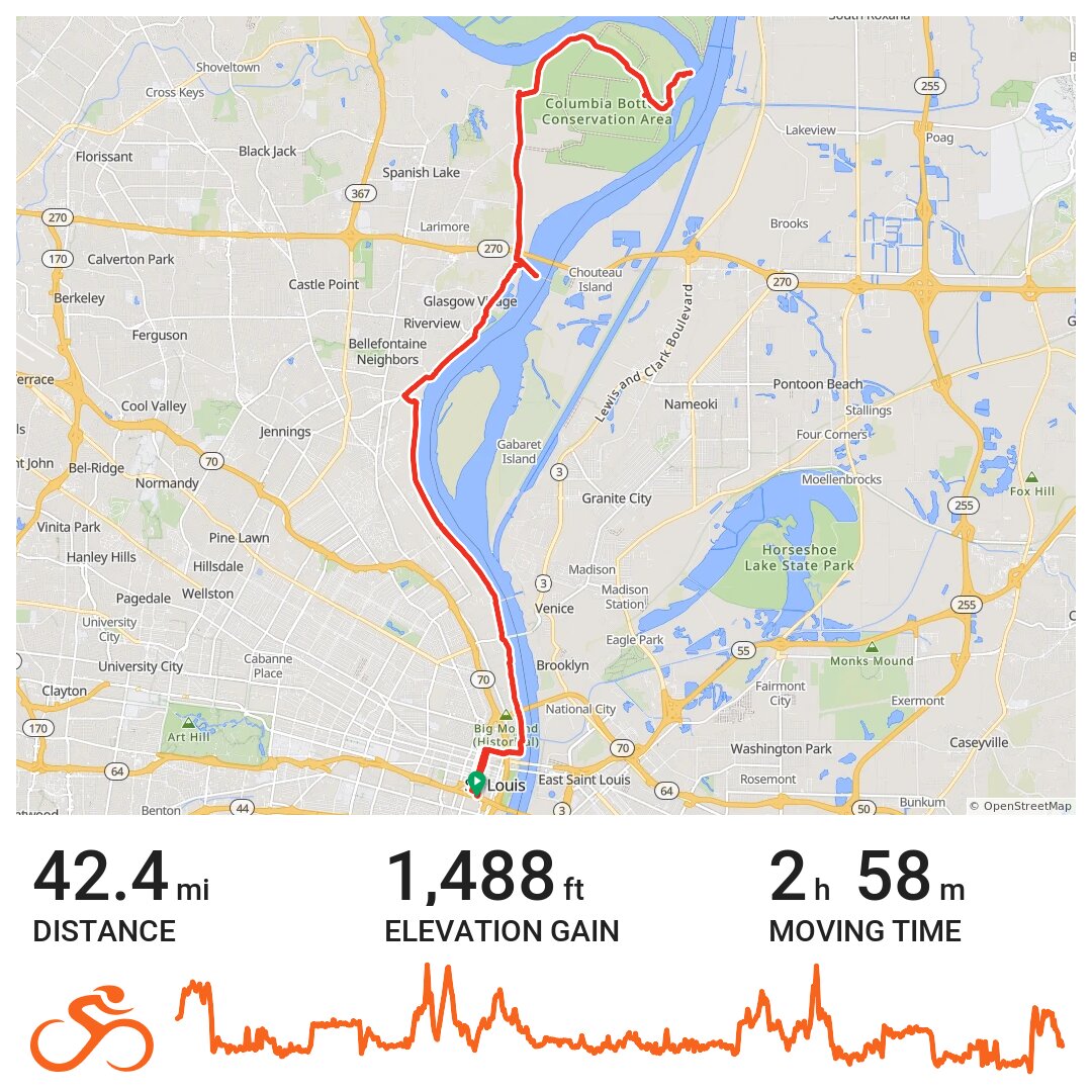 Pedal the Cause 40mi Training Ride · Ride with GPS