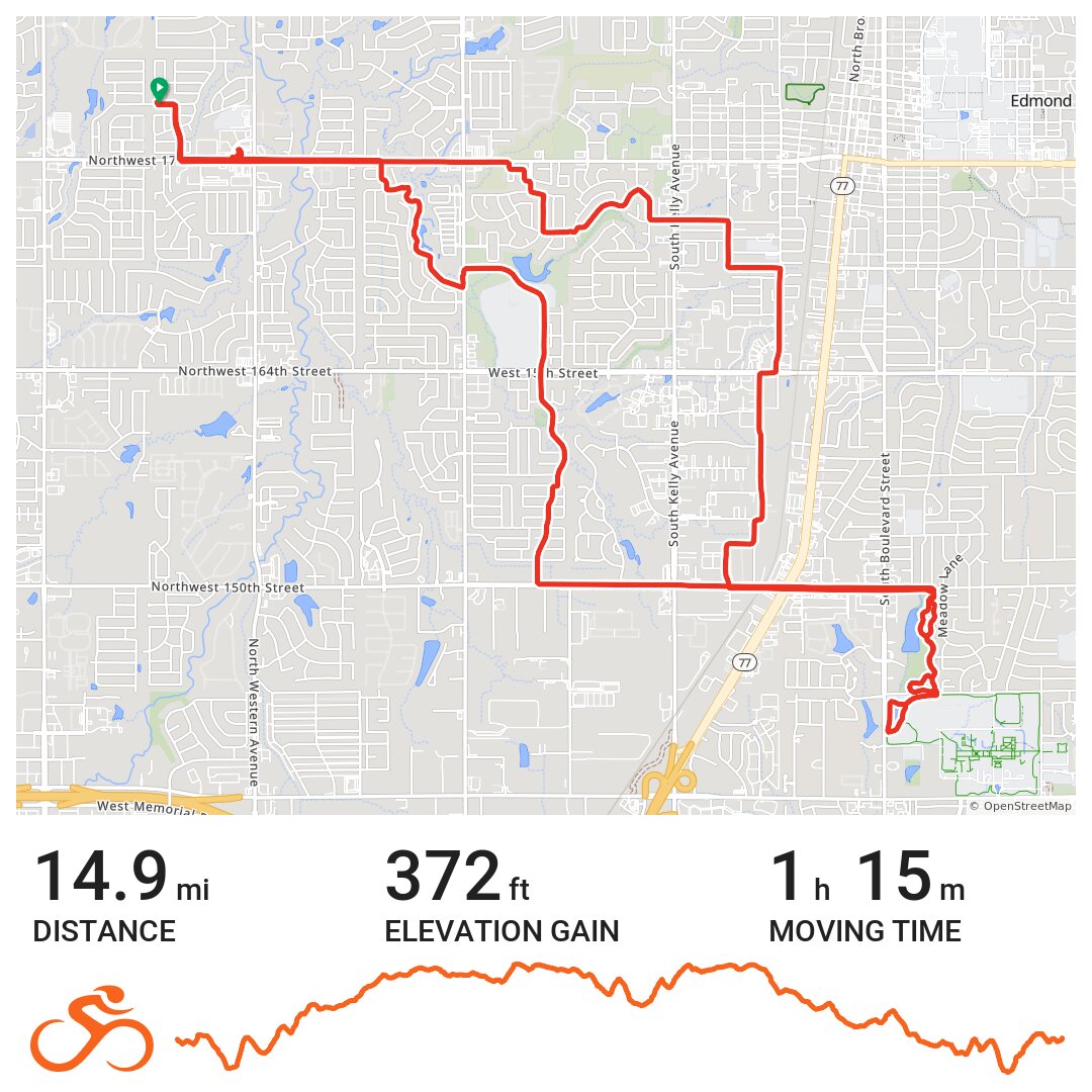 05/30/14 - A bike ride in Oklahoma City, OK