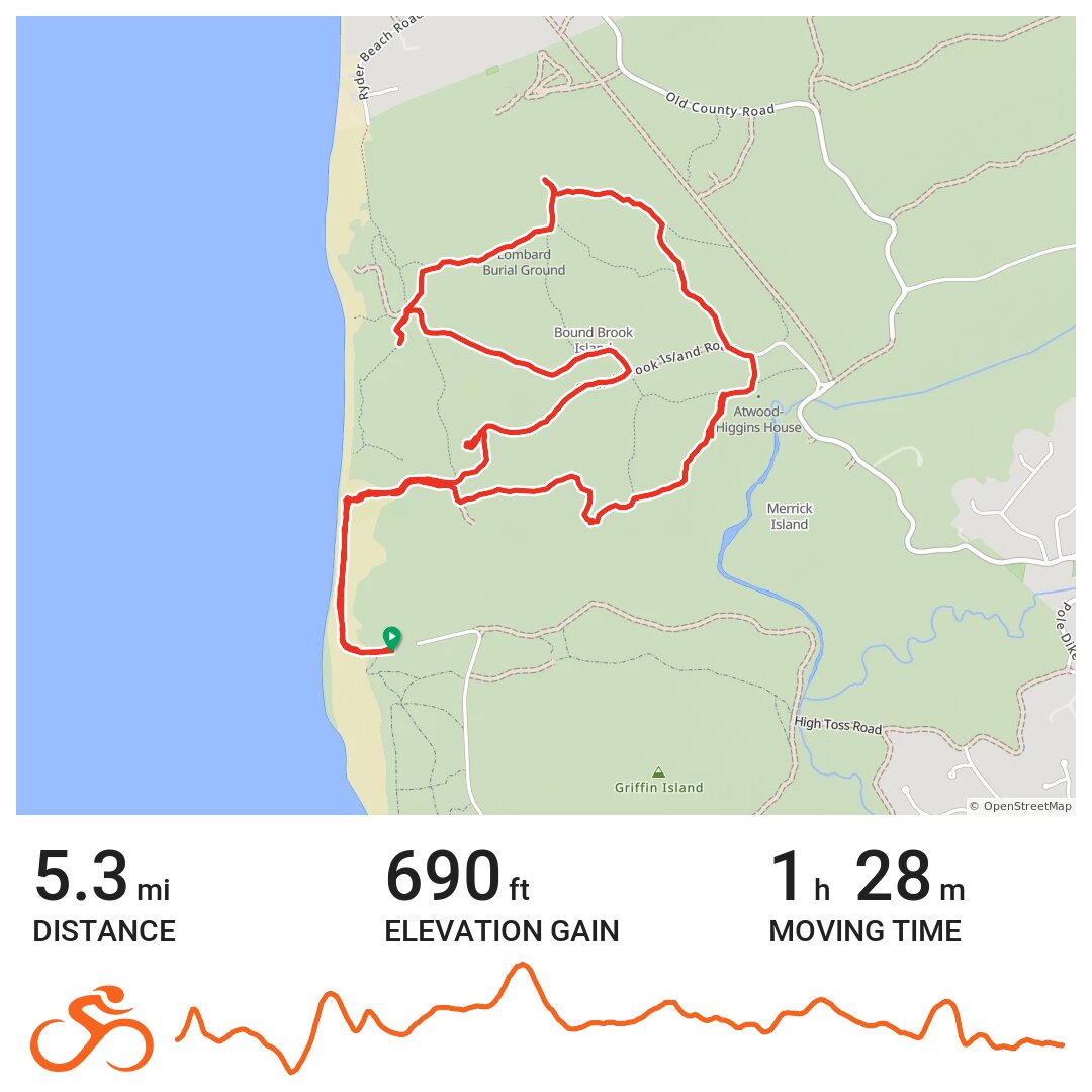 Bound Brook Island 8.16.14 A bike ride in Wellfleet, MA