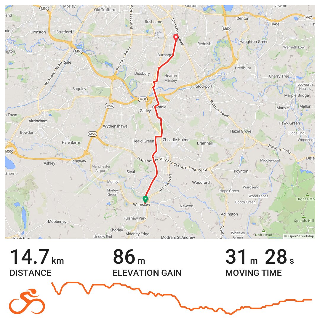 06/23/14 - A bike ride in Wilmslow, England