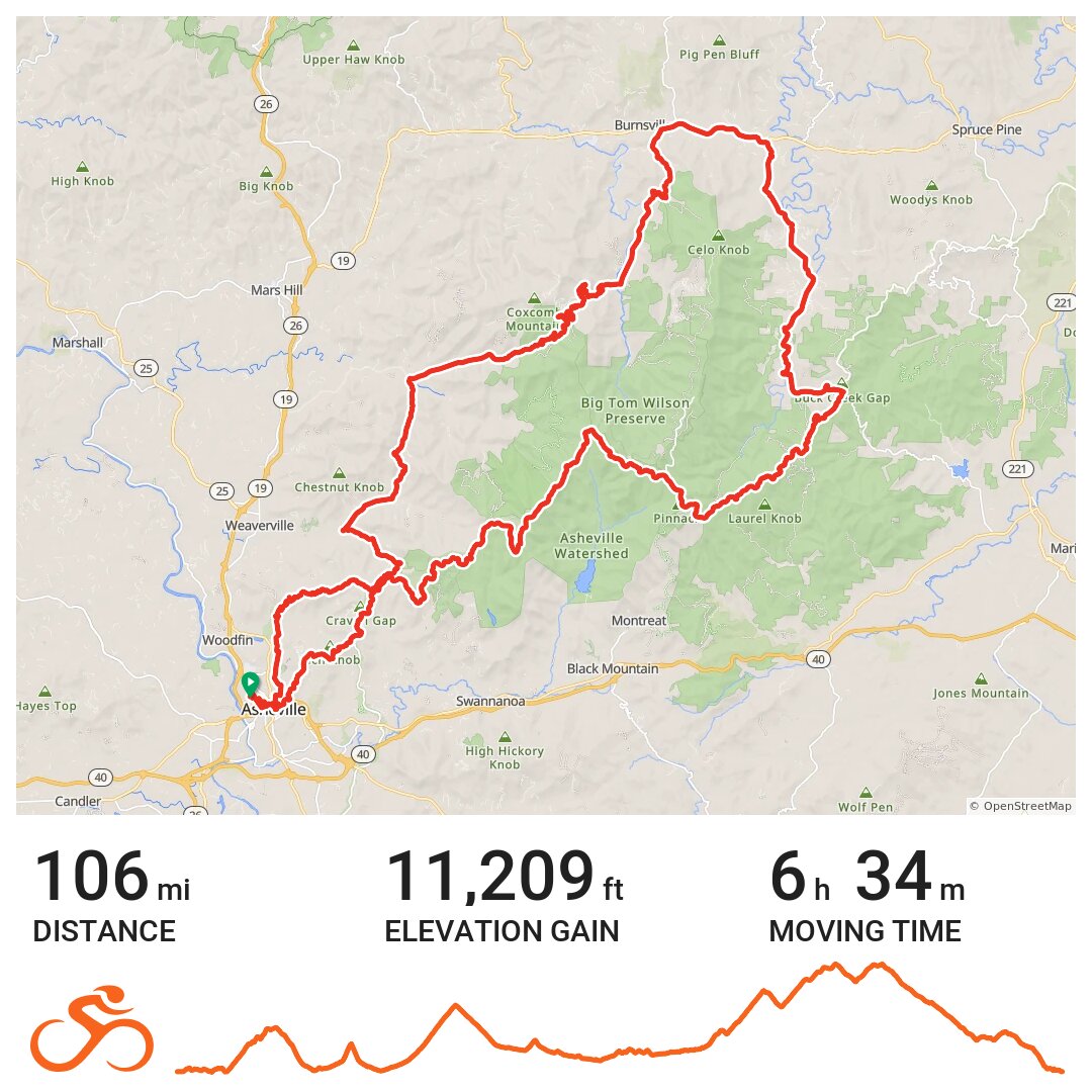 05/17/19 A bike ride in Asheville, NC