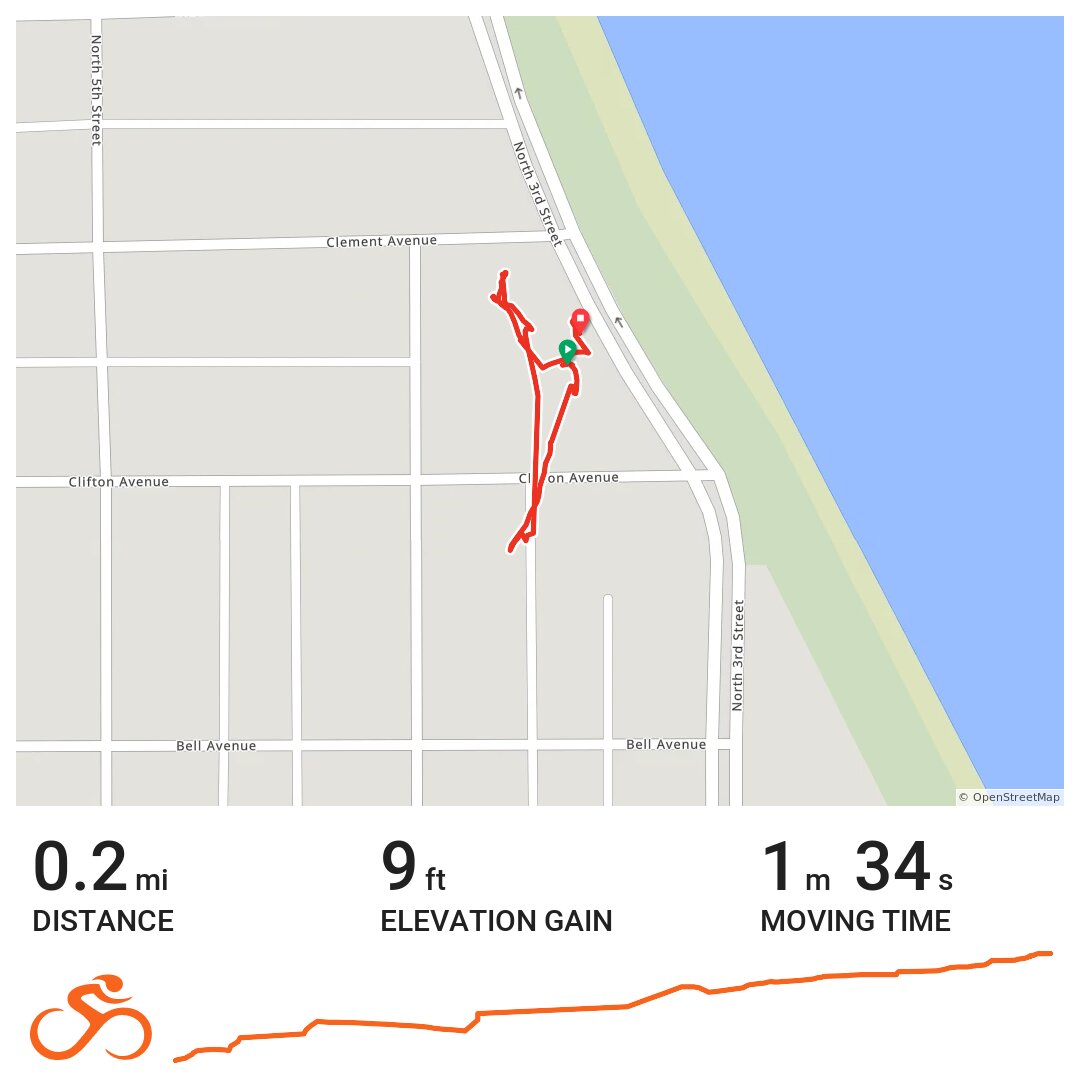 05/19/19 A bike ride in Sheboygan, WI