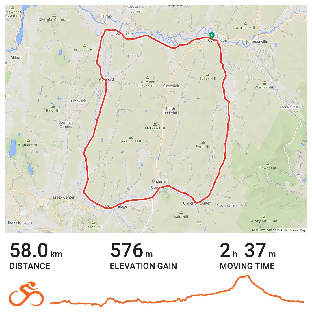 Pleasant Valley, VT A bike ride in Jeffersonville, VT