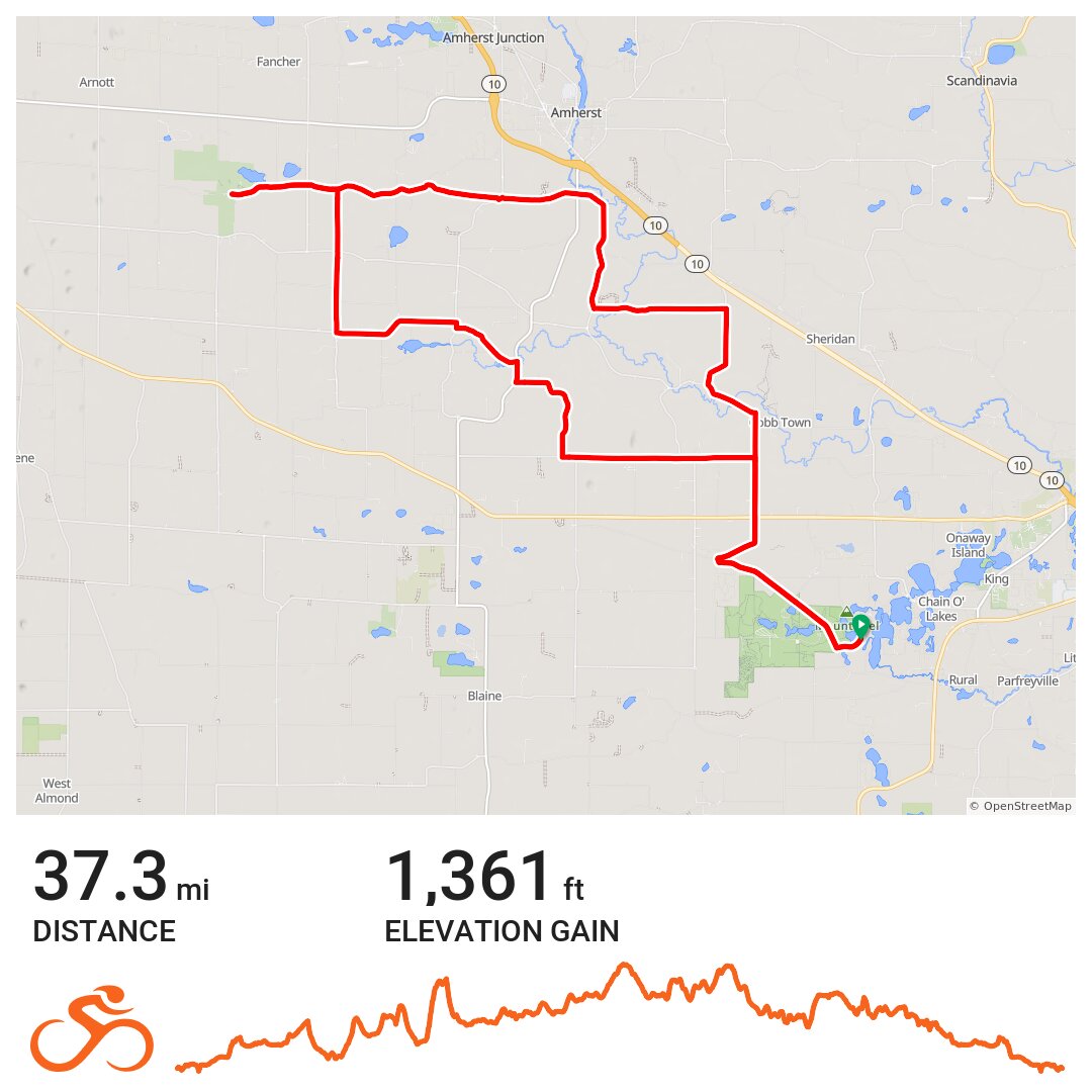 Cabin To Standing Rocks Park · Ride With Gps