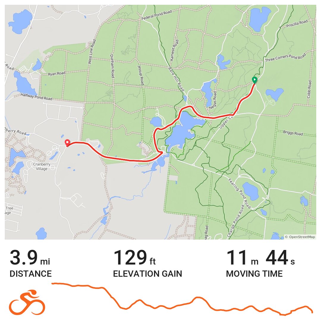 09/28/19 A bike ride in Plymouth, MA