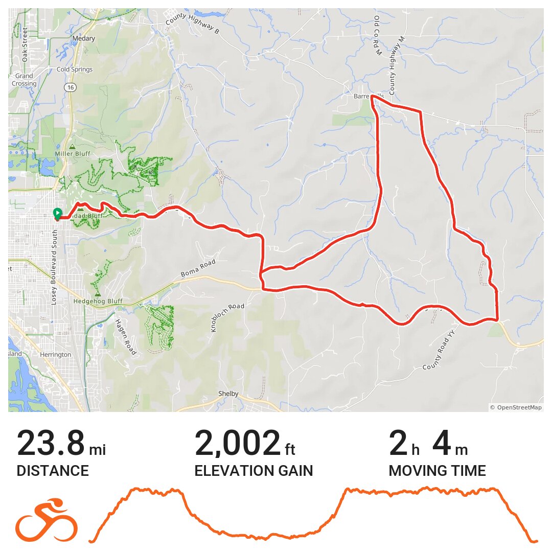 Bliss/fo/Ty/33 A bike ride in La Crosse, WI