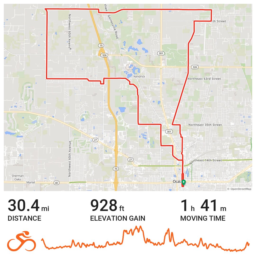 04/25/2015 Ocala, Florida · Ride with GPS