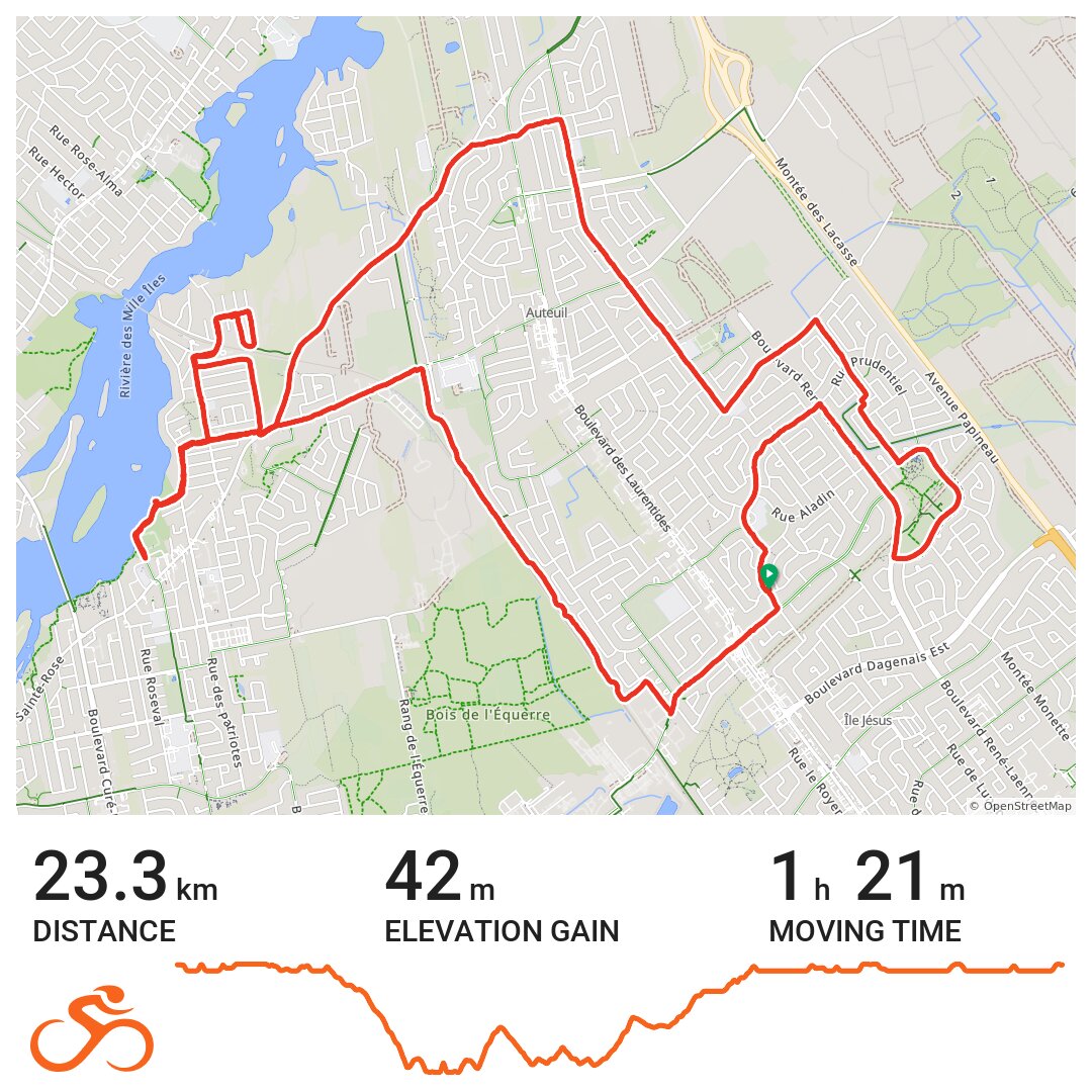 05/14/15 - A bike ride in Laval, Québec