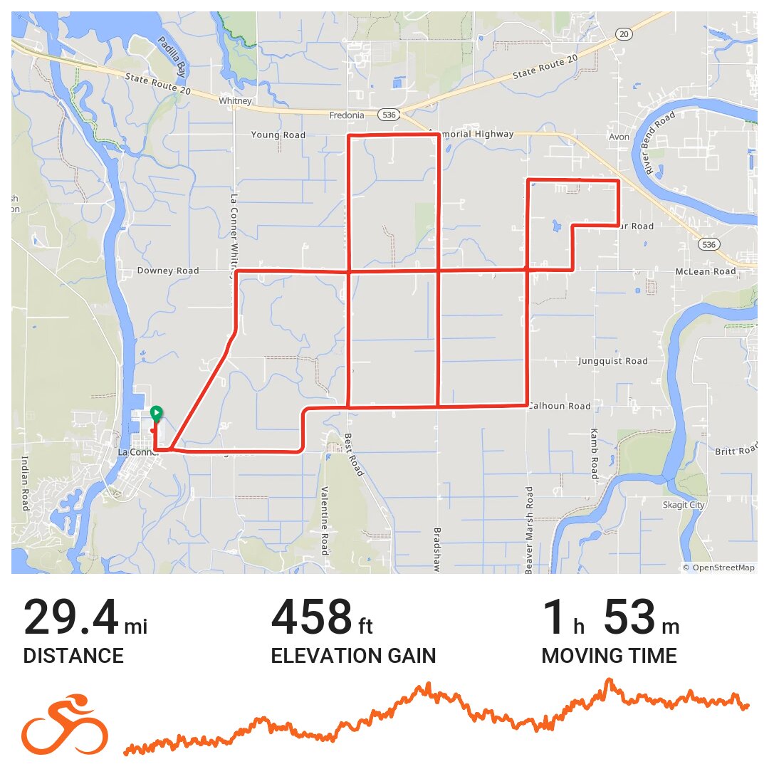04/18/15 A bike ride in La Conner, WA