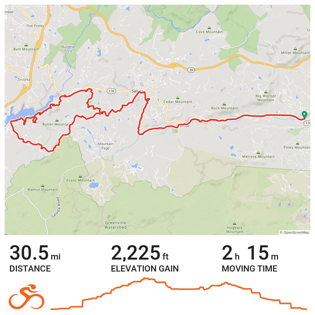 Tryon Gravel Gallop · Ride with GPS