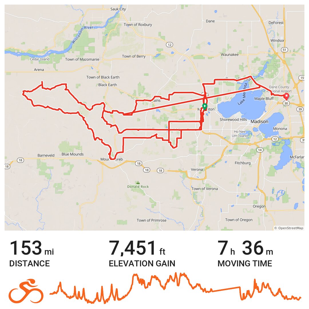 09/01/19 - A bike ride in City of Middleton, Dane County