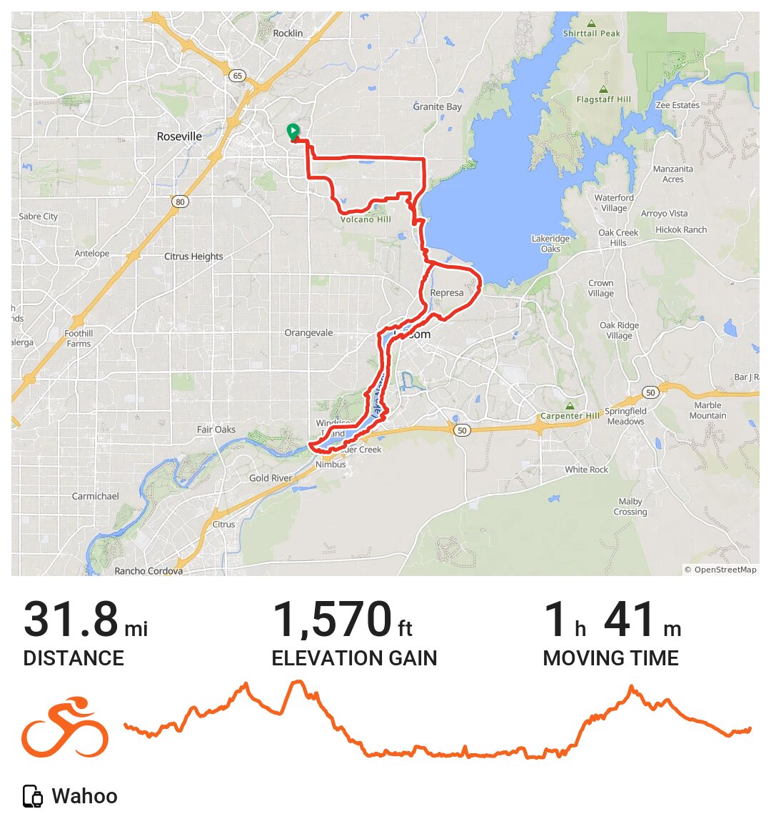 07/22/20 A bike ride in Roseville, CA
