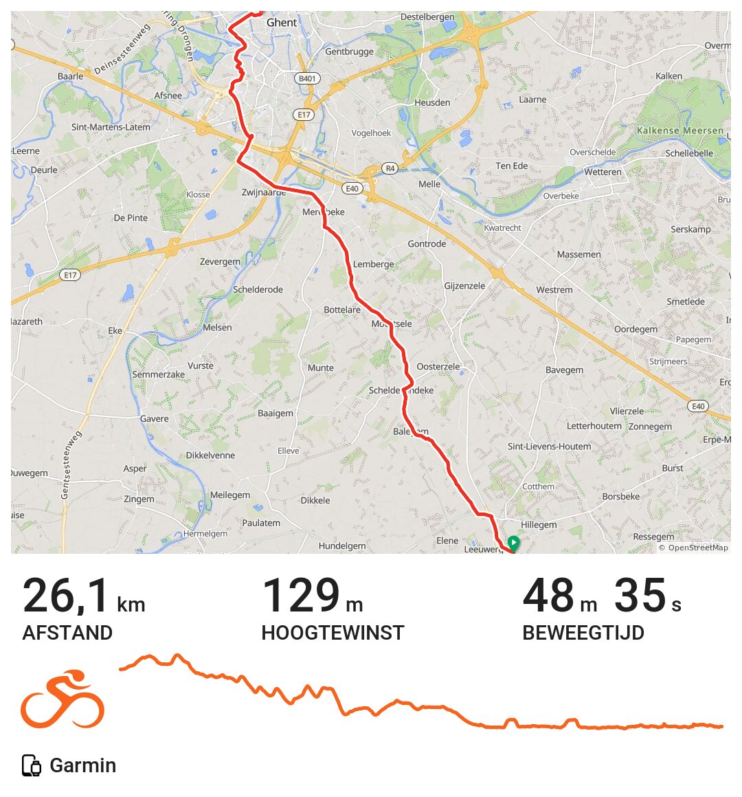 17/08/20 A bike ride in Zottegem, Vlaanderen