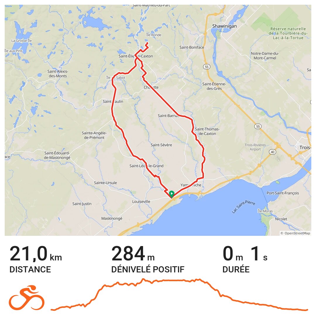 21/07/17 A bike ride in Yamachiche, Québec