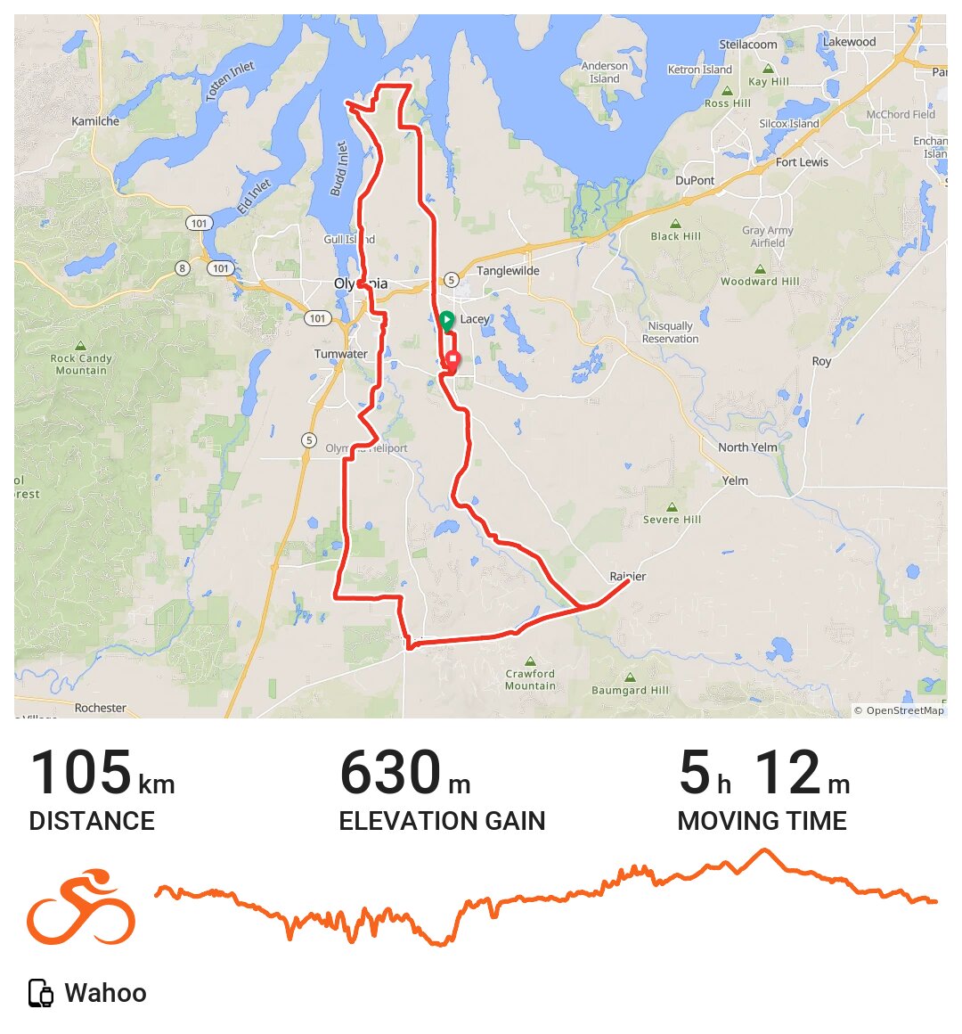 11/28/20 A bike ride in Lacey, WA