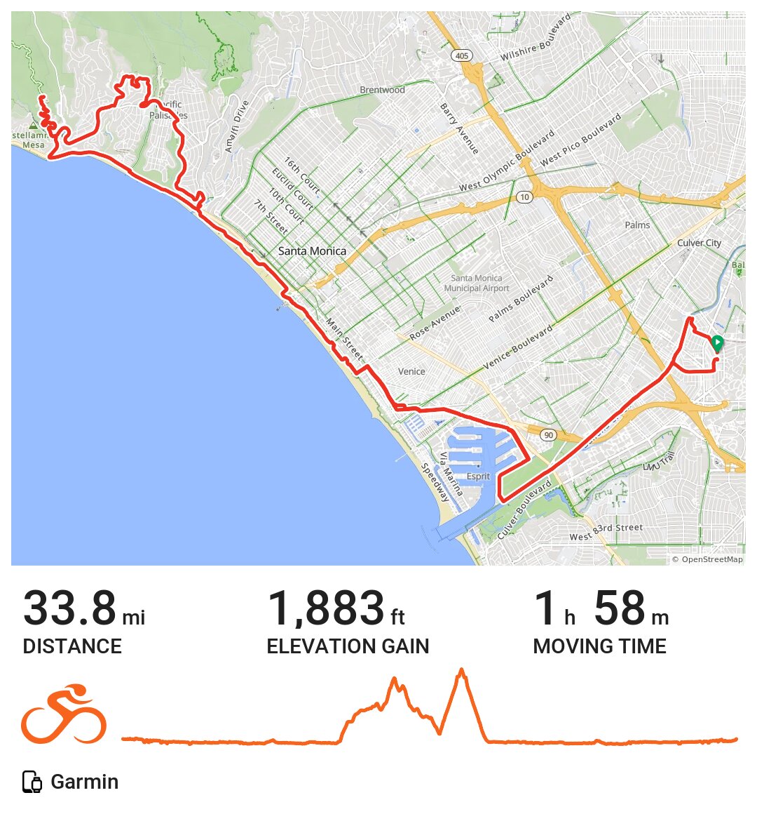 09/03/15 A bike ride in Culver City, CA