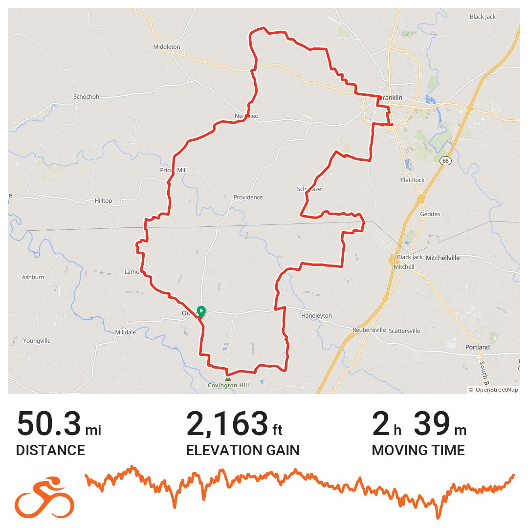 03/14/21 A bike ride in Orlinda, TN