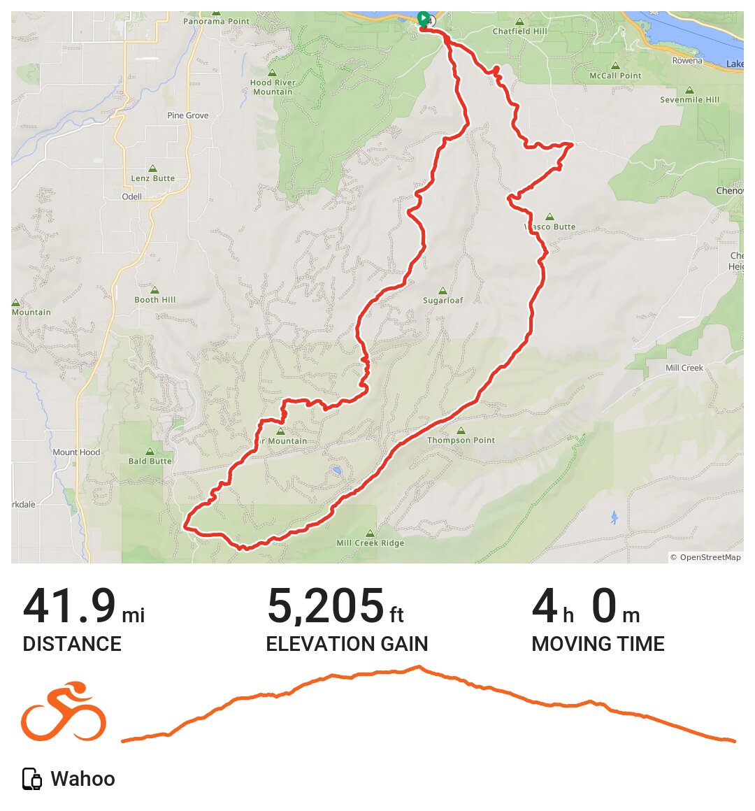 05/08/21 A bike ride in Mosier, OR