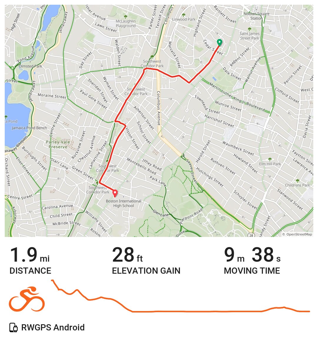 05/13/21 A bike ride in Boston, MA